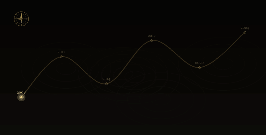 Animated map of TrueHurtz's growth from 2008 to 2024